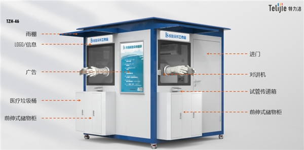 疫情防控常态化之下 天九共享助力特力洁打造核酸采样亭健康链